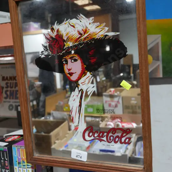 Coca-Cola mirror