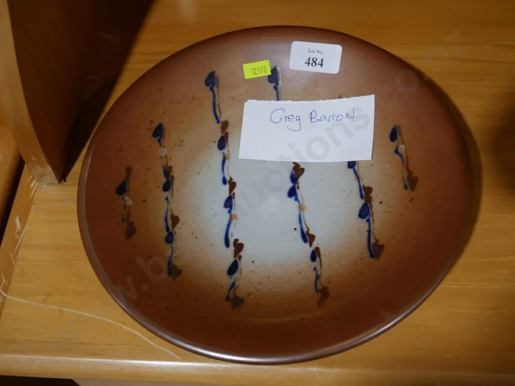 Greg Barron pottery bowl Image 1++