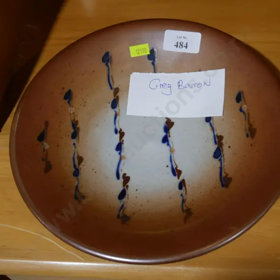 Greg Barron pottery bowl