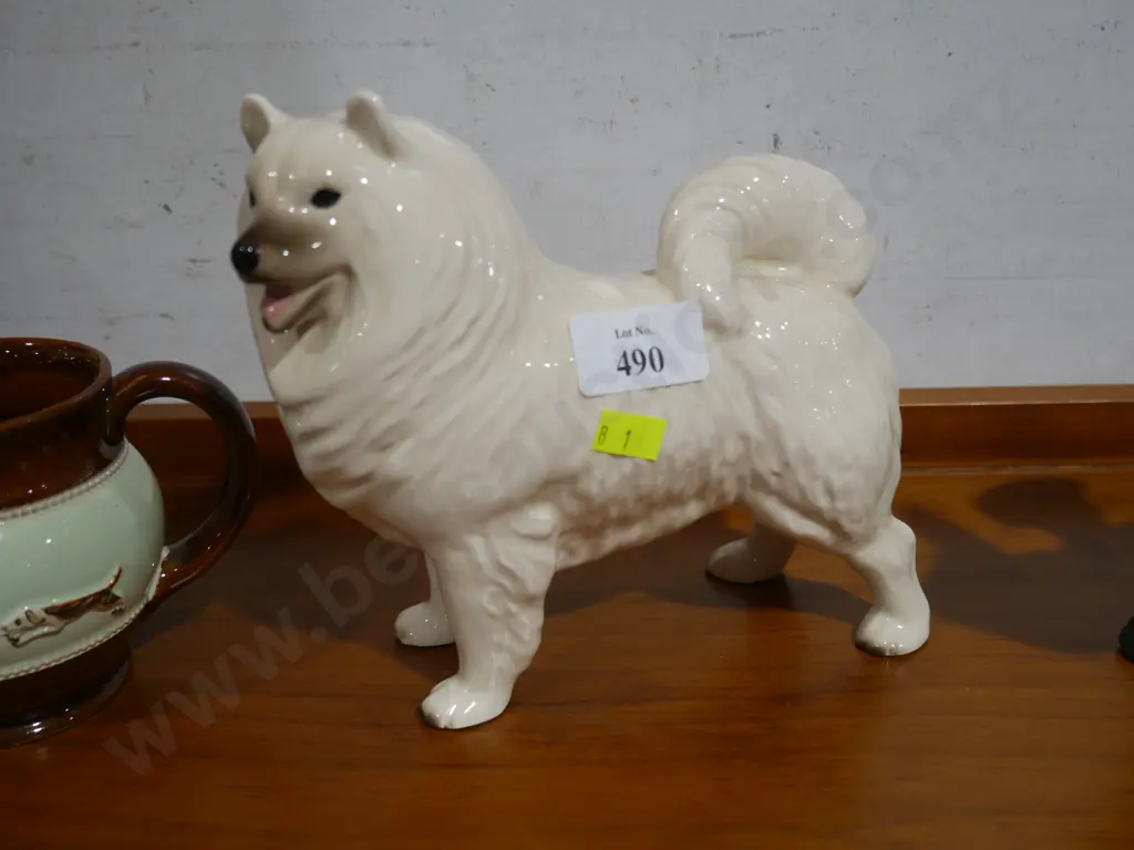 Tanfield pottery dog figurine Image 1++