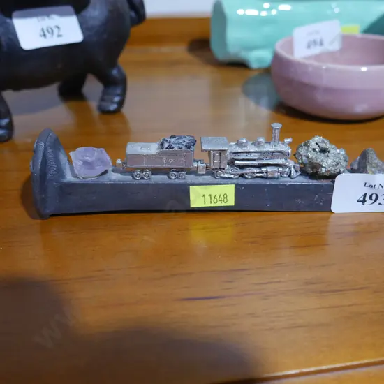 Locomotive ornament
