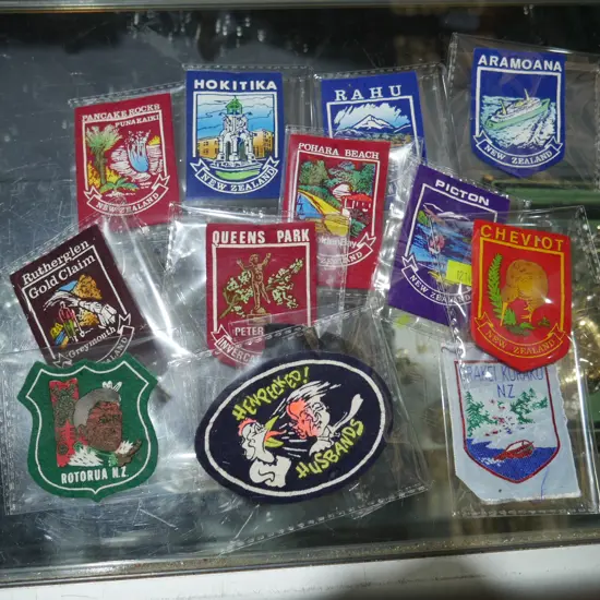 Assorted New Zealand patches