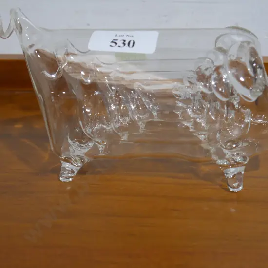 Glass pigs in pigs