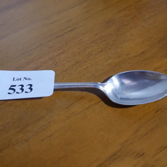 Sterling silver teaspoon
