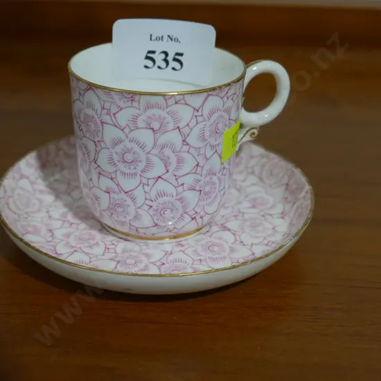 Royal Worcester cup and saucer