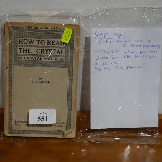 Crystal reference book