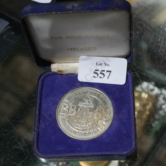 Boys brigade medallion