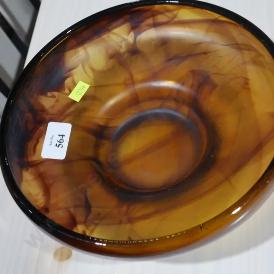 Art glass bowl
