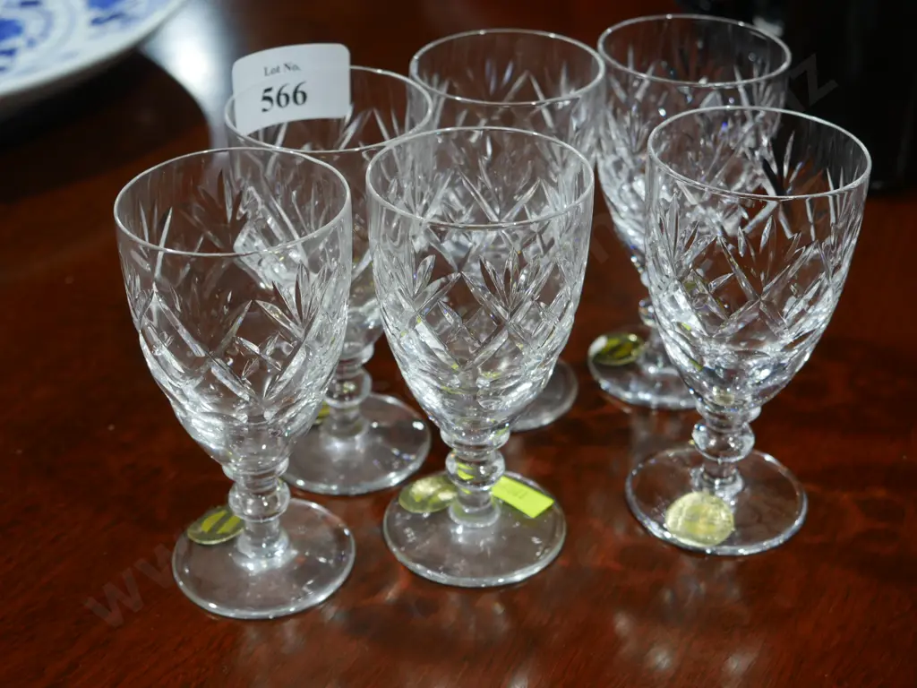 Webb Corbett sherry glasses Image 1++