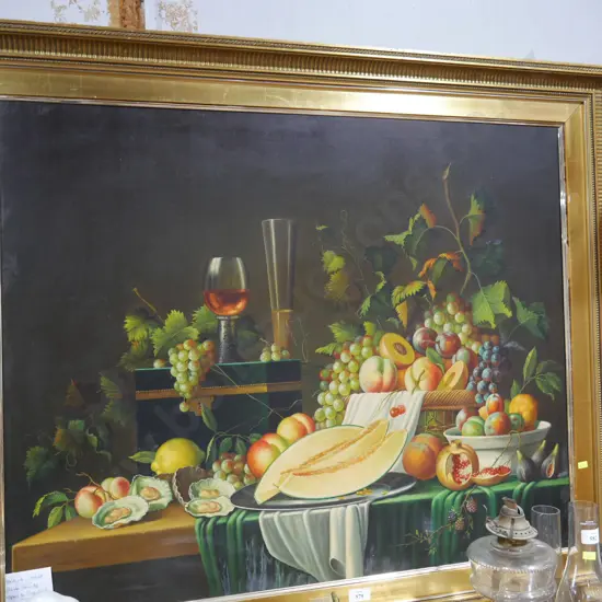 F Borja still life  artwork