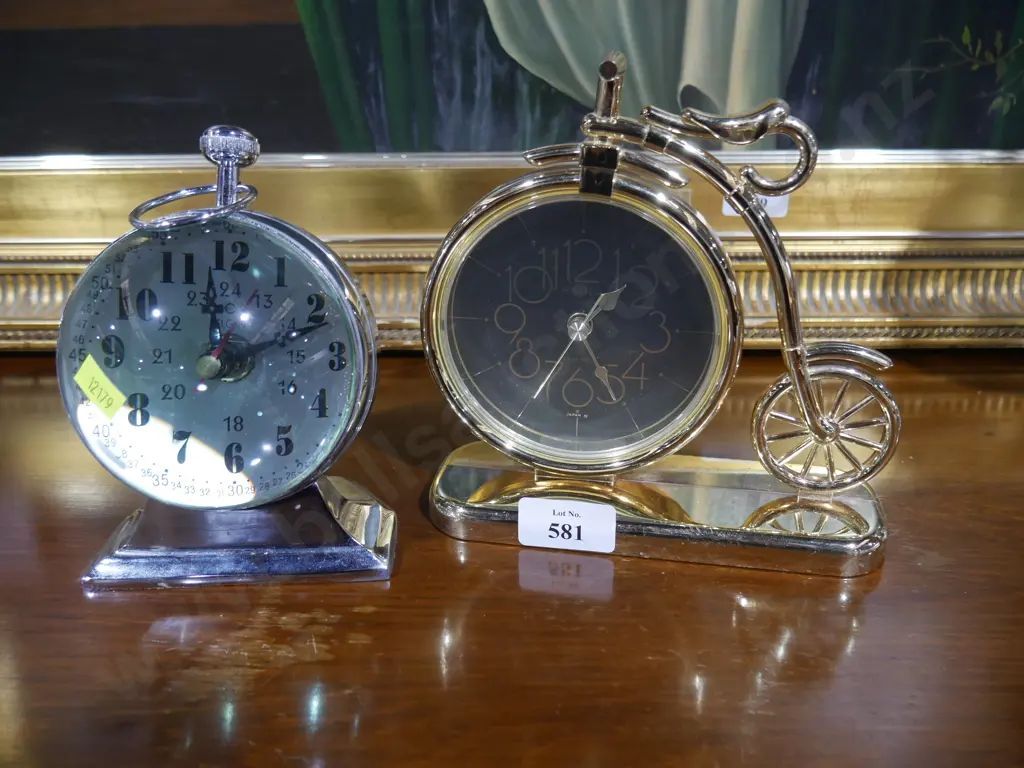 Two modern clocks Image 1++