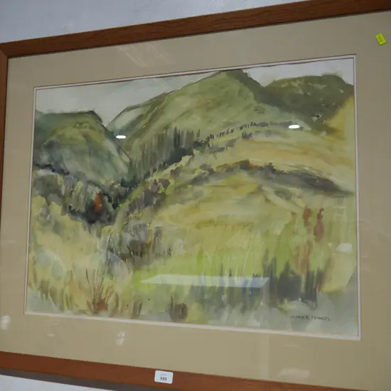 Heather Francis watercolour landscape