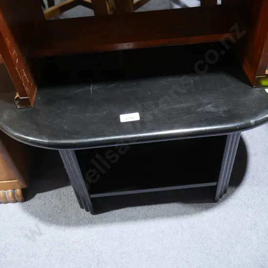 Black coffee table