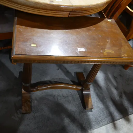 Wooden side table