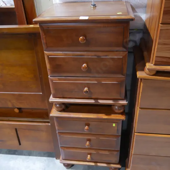 Two bedside drawers