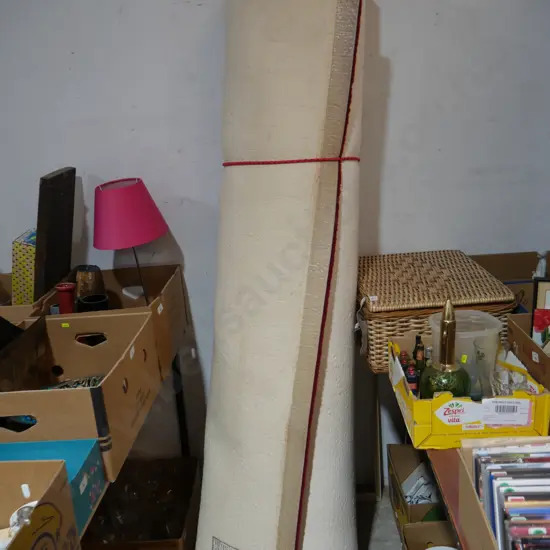Large red rug
