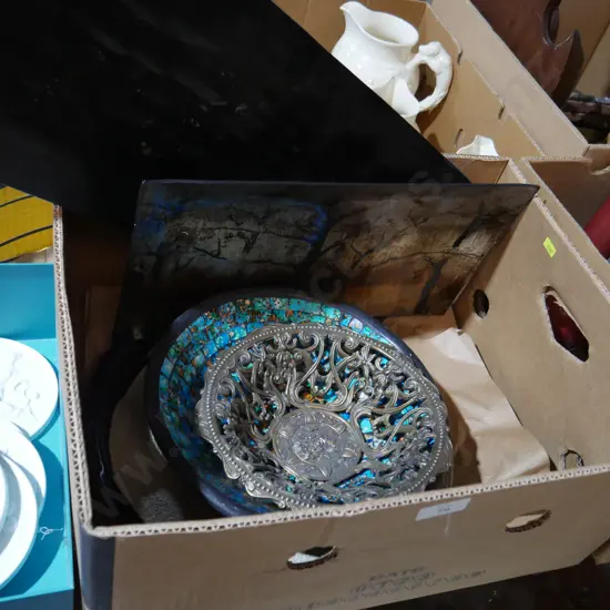 Mosaic bowl etc