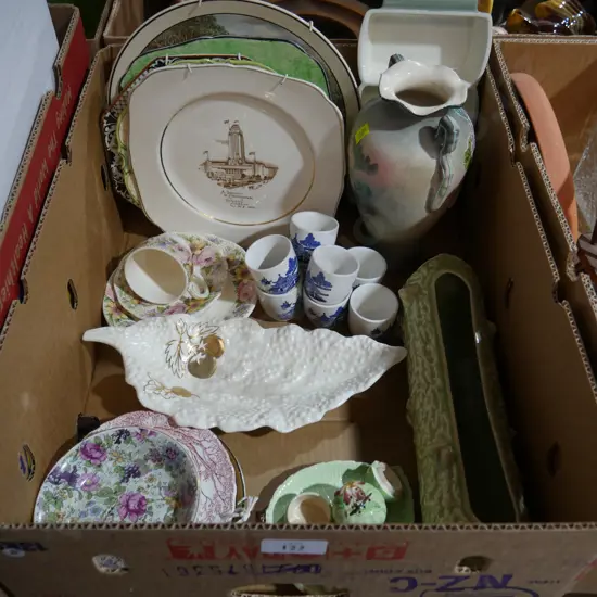 Assorted china