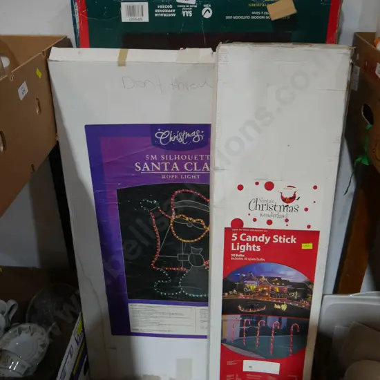 Light up Christmas decorations