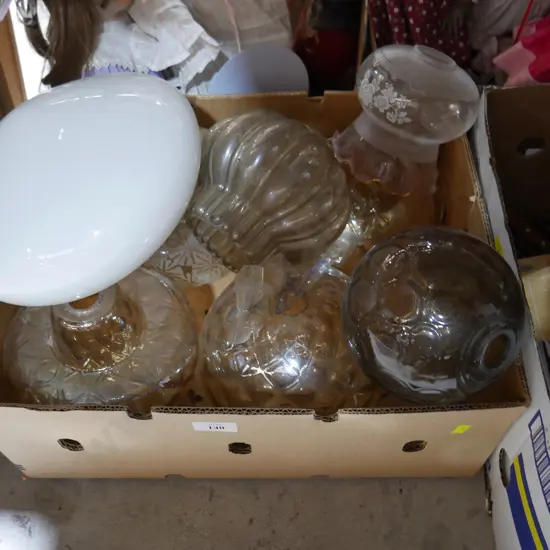Glass light shades
