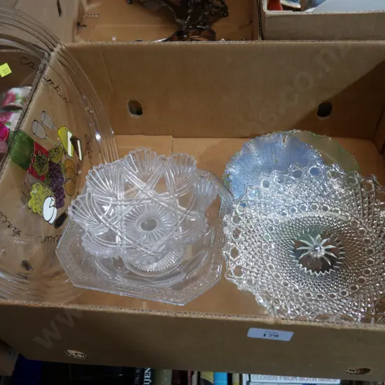 Glassware etc