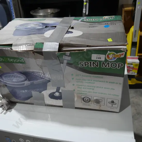 Spin mop