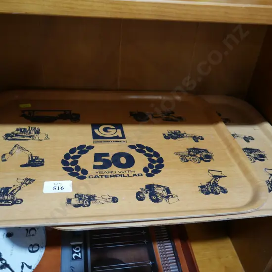 Caterpillar trays