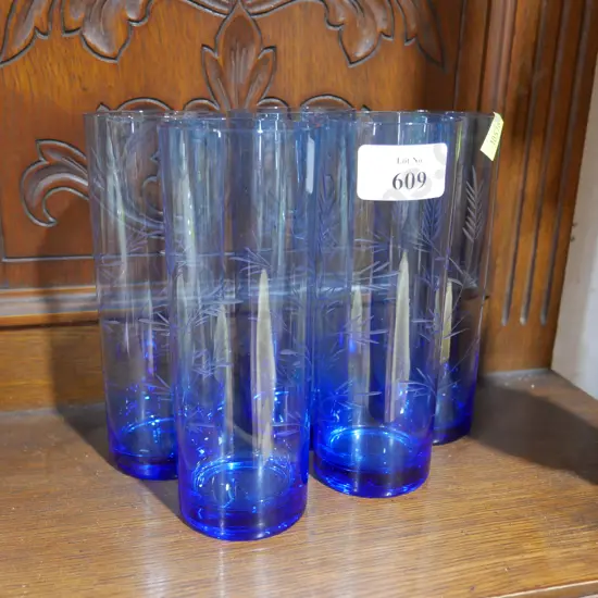 Blue glasses