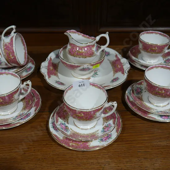 Coalport tea set