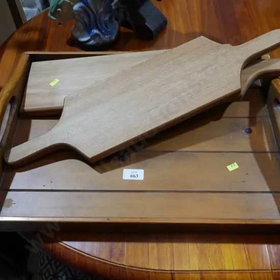 Butler tray etc
