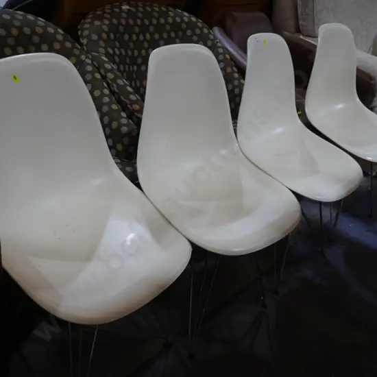 Four dining chairs