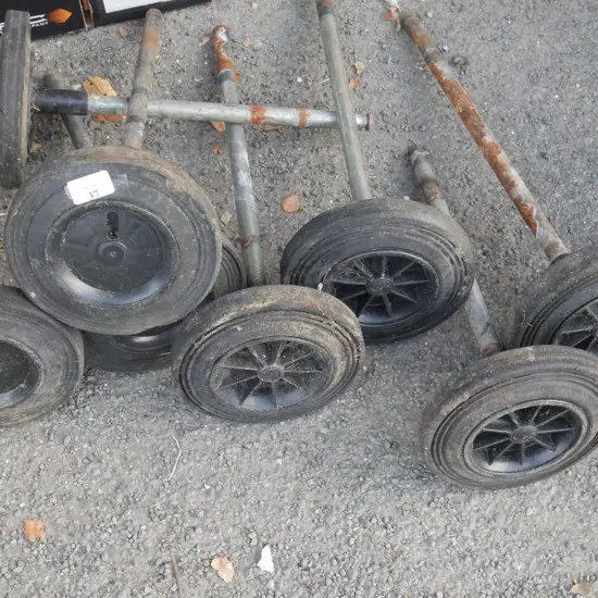 Axel and wheels