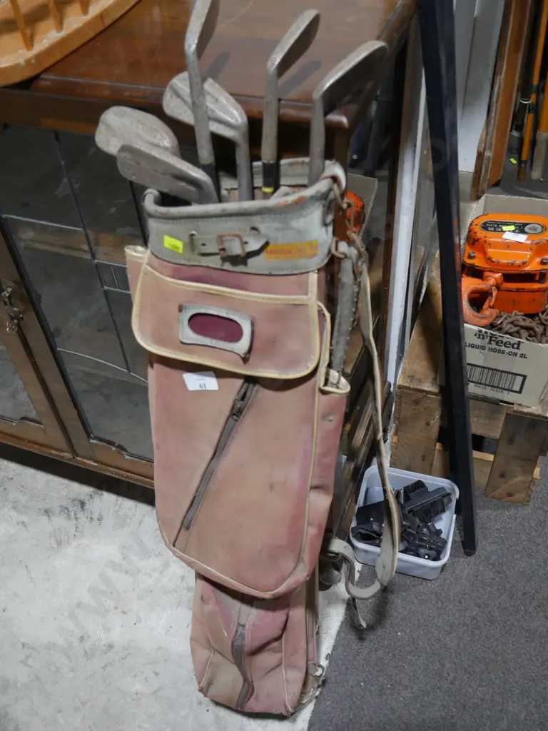 Golf bag and clubs Image 1++
