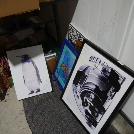 Assorted artworks