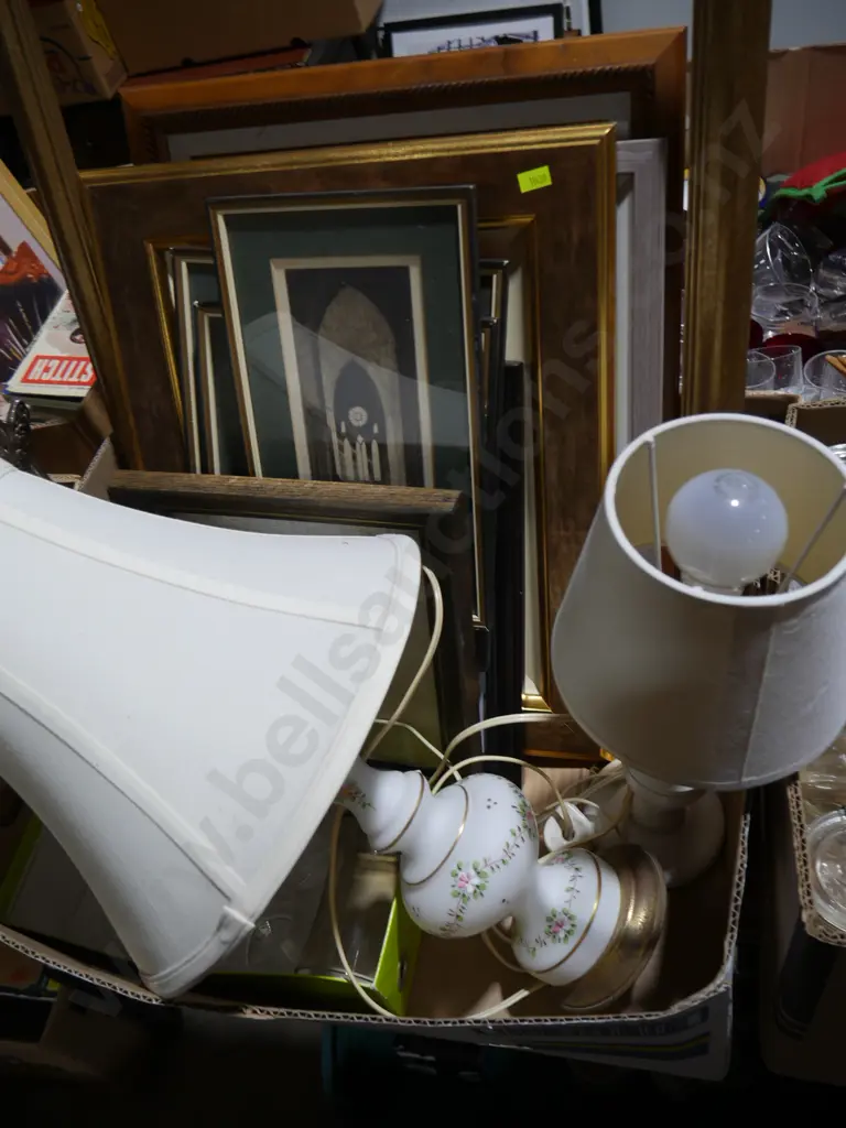 Lamps, picture frames etc Image 1++