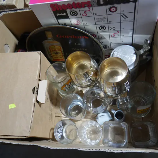 Glassware etc