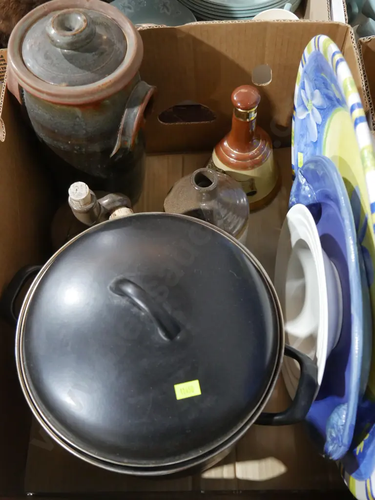 Assorted pottery and stock pot Image 1++
