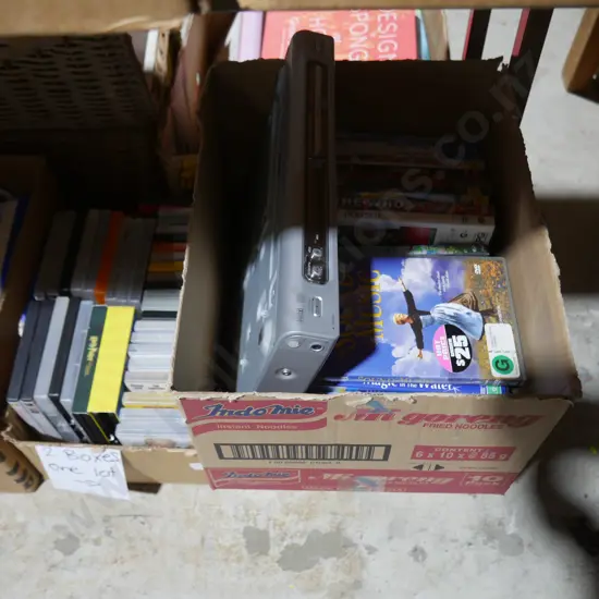 DVDs and DVD player
