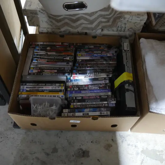 DVDs and DVD player