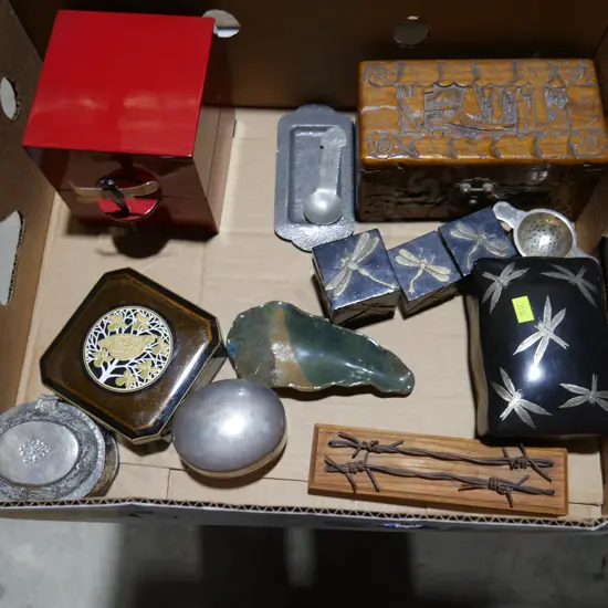 Trinket boxes etc