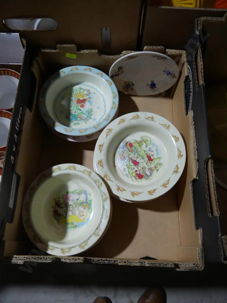 Bunnykins bowls etc Image 1++