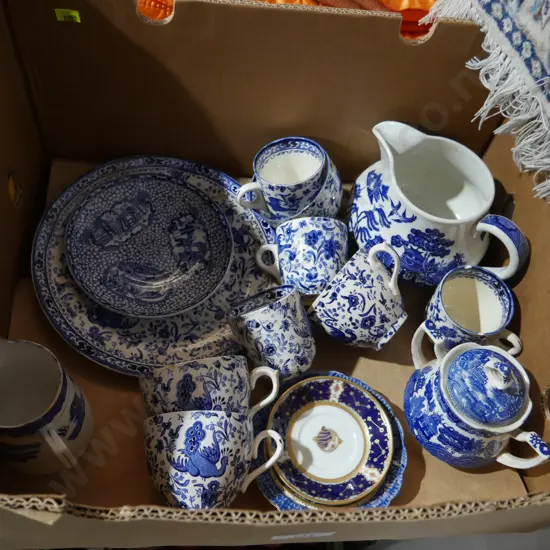 Blue and white china