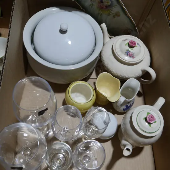 China and glassware