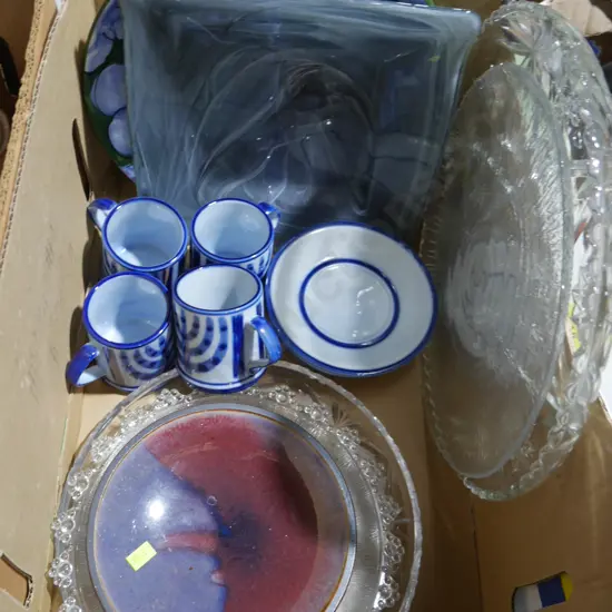 Glassware etc