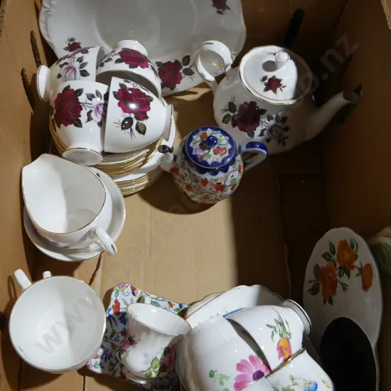 Tea set etc