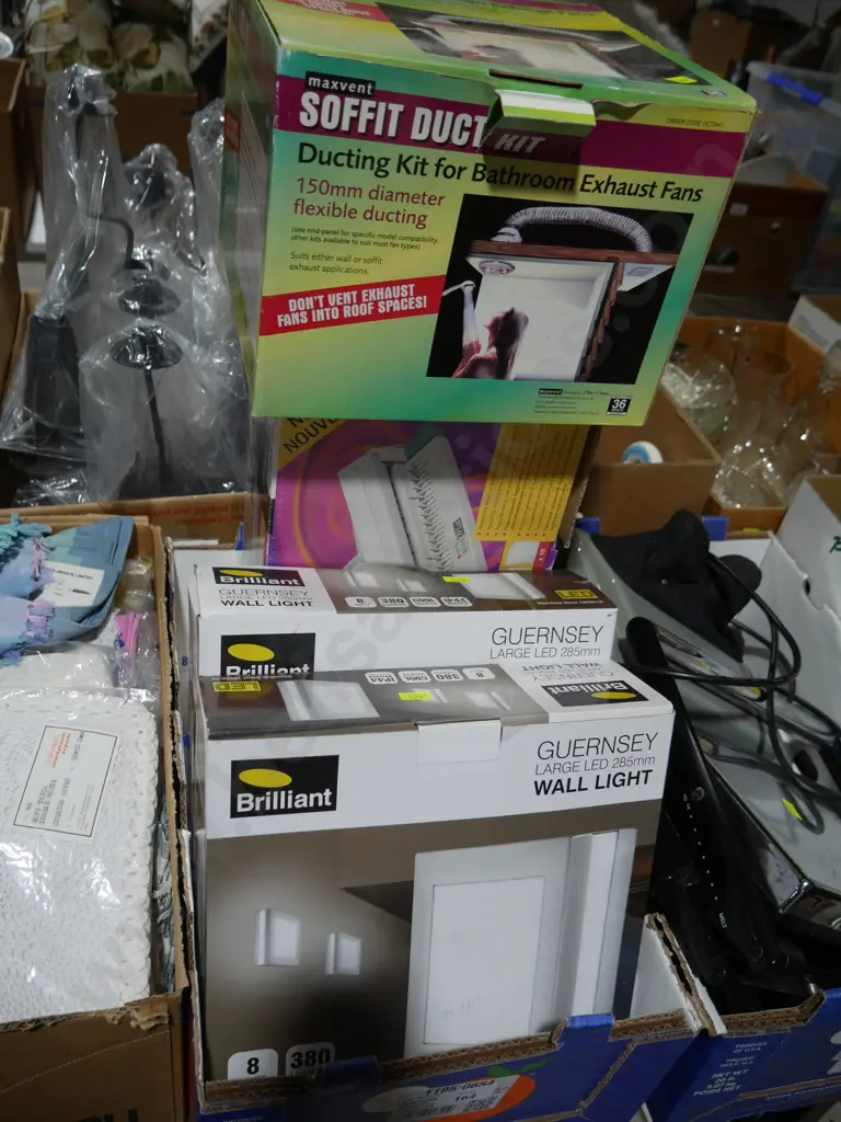 Two new wall lights, book binder etc Image 1++
