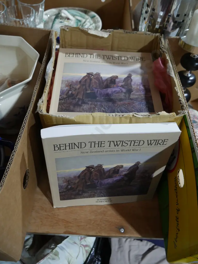 Behind the twisted wire books Image 1++