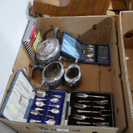 Teaspoon, dessert fork sets etc