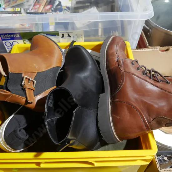 Assorted footwear