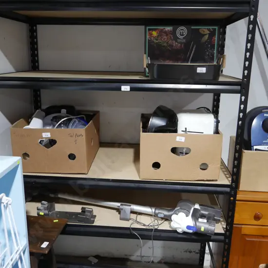 Metal garage shelving